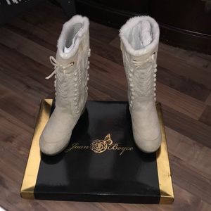 Joan Boyce suede boots
